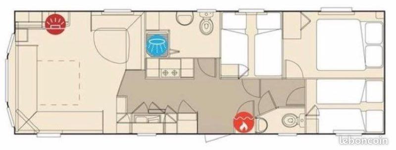 Mobil-Home Spatieux 8Pers - Brume サン・ジュリアン・アン・ボルヌ エクステリア 写真